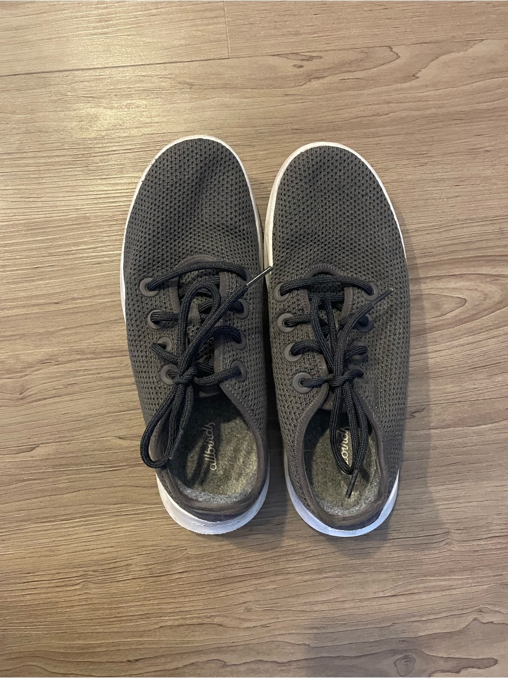 allbirds Men's Dark Gray Tree Runners